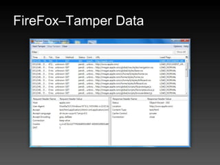 FireFoxCTamper Data
 