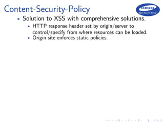 Web Security - CSP & Web Cryptography | PDF