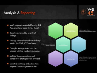 Security Code Review Case Study - we45 | PPT