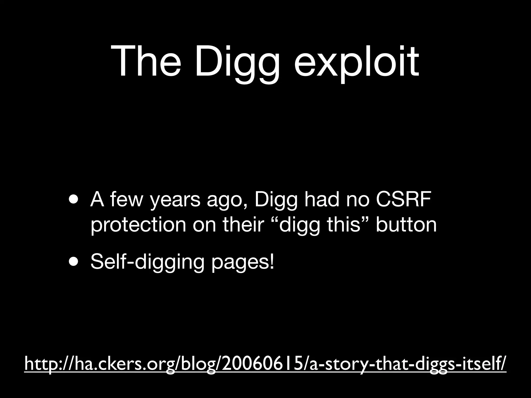 Web Security Horror Stories