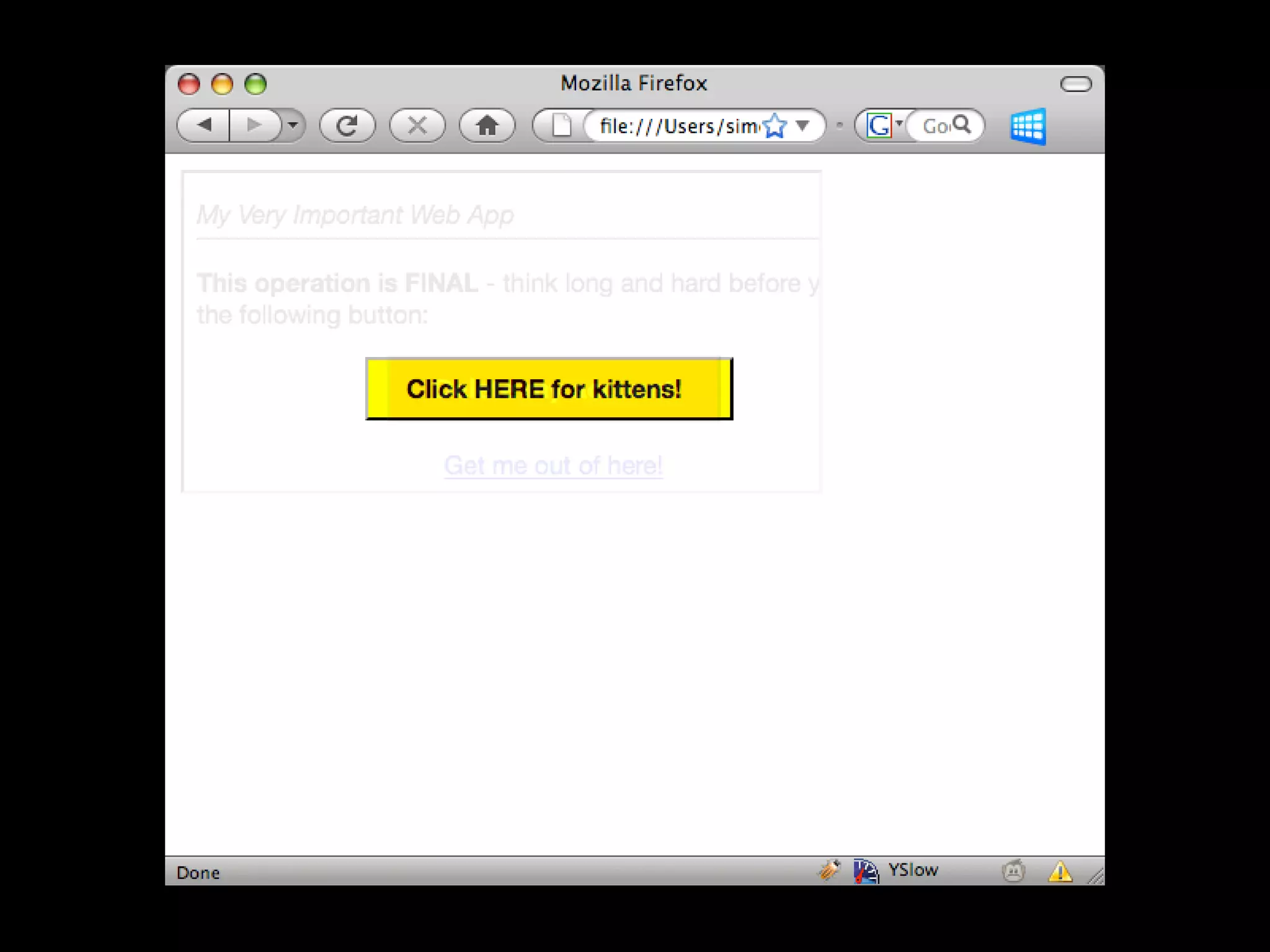 Web Security Horror Stories