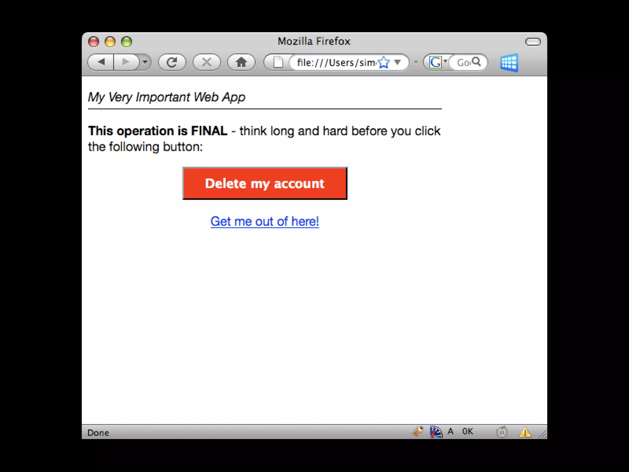Web Security Horror Stories