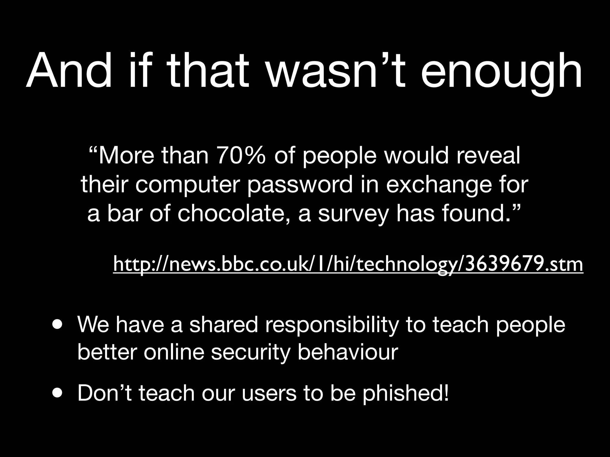 Web Security Horror Stories