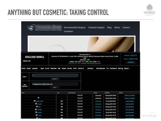 ANYTHING BUT COSMETIC: TAKING CONTROL
 