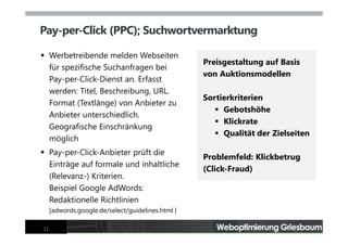 Webseiten-Optimierung