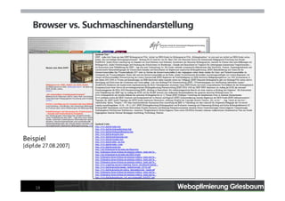 Webseiten-Optimierung
