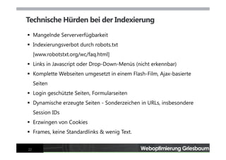 Webseiten-Optimierung