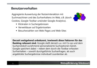 Webseiten-Optimierung