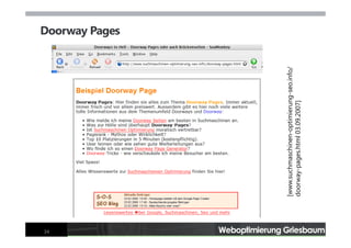 Webseiten-Optimierung
