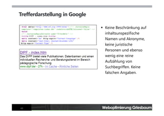 Webseiten-Optimierung