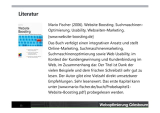 Webseiten-Optimierung