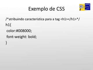 Posicionamento em CSSPosition:absolute, posiciona o elemento na página de acordo com as cordenadas de top, left, right e/ou bottom, dependendo da herança do elemento pai;Position:relative, posiciona o elemento a esquerda ou direita, dependendo da herança do elemento pai.Utiliza-se clear:both para limpar a herança do float.