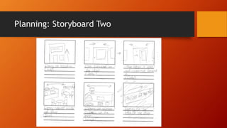 Planning: Storyboard Two
 