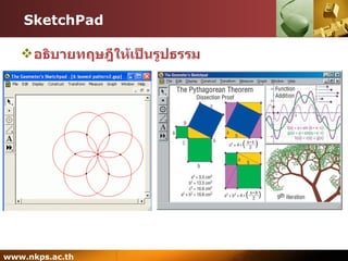 SketchPad อธิบายทฤษฎีให้เป็นรูปธรรม 
