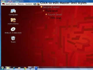    Click to edit Master text styles
     Second     level
        Third level
          Fourth level
              Fifth level
 