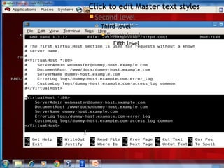    Click to edit Master text styles
     Second     level
        Third level
          Fourth level
              Fifth level
 