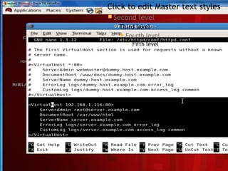    Click to edit Master text styles
     Second     level
        Third level
          Fourth level
              Fifth level
 