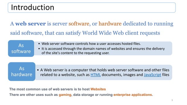 Web server architecture | PPTX