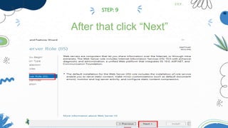 After that click “Next”
STEP: 9
 