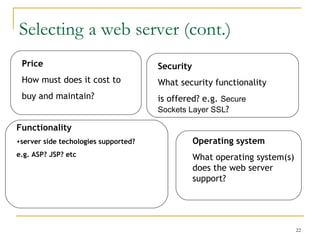 Web servers | PPT