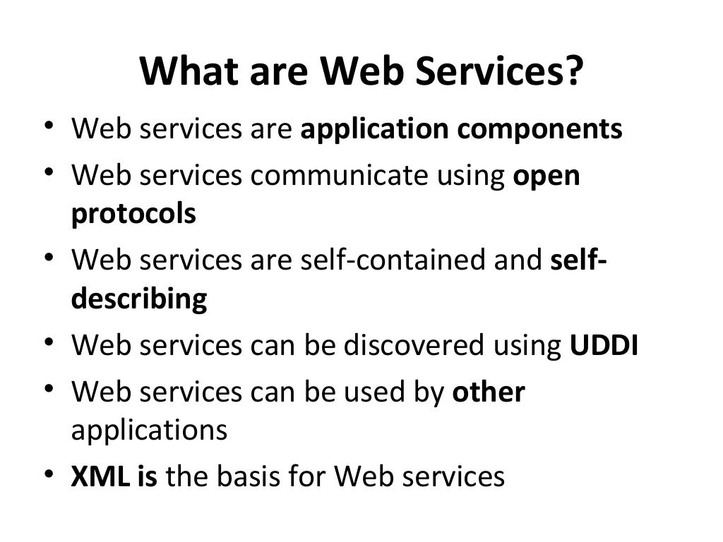Web service