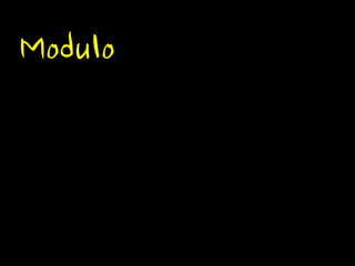 Modulo  