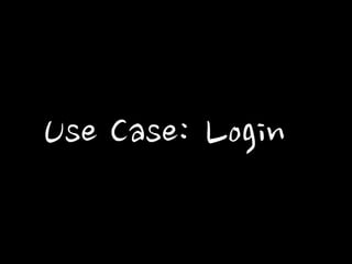 Use Case: Login  