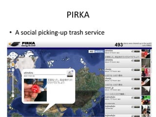 PIRKAA social picking-up trash service