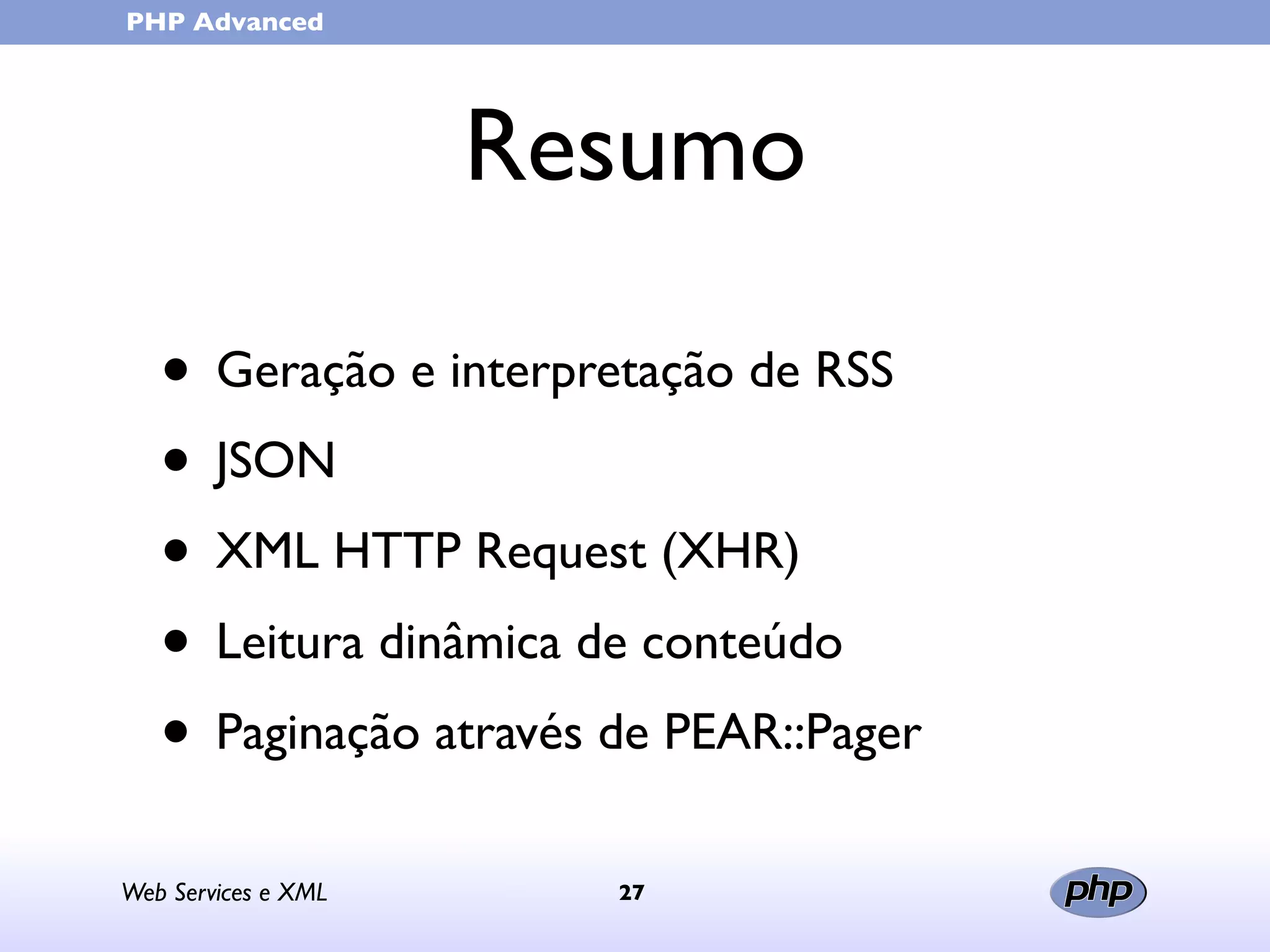 Web Services (in portuguese)