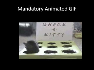 Mandatory Animated GIF
 