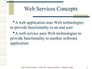 WebServices, WEb technology notes doc.ppt