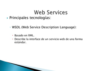 Servicios Web | PPTX