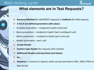 Test Request Web Services Automated Testing via SoapUI Tool | PDF