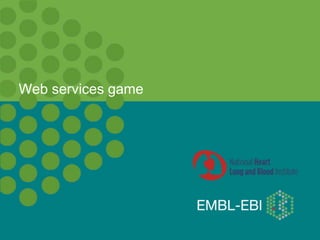 Web services game
 