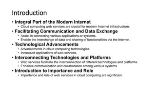 Web Services / Technology in Cloud Computing | PDF