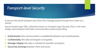 Web services security | PPTX