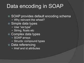 Web services with soap | PPT
