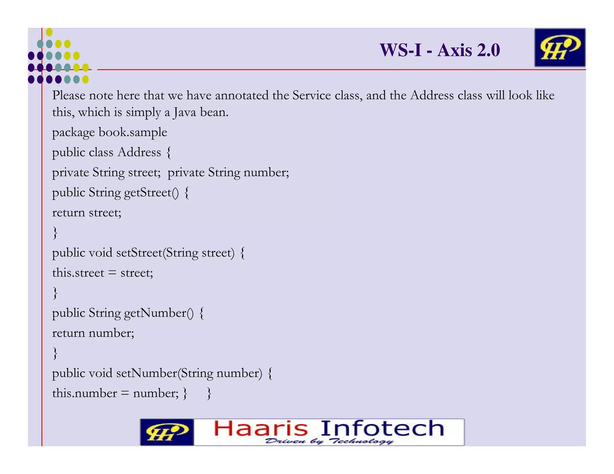 WS-I - Axis 2.0
&
# #
#
#
# % # # (!+ G
&
*
! 3
3 (!
*
&
! & &
)
@
!
A !
)
( A
! &
)
@
)
A
B
! &
)
@
#*
E
A
B
! &
)
D)
(
@
) )
( A
B
! &
)
D)
(
)
(
@
#* )
(
E )
( AB B

& %

#

&

&& 3&
&
3

 