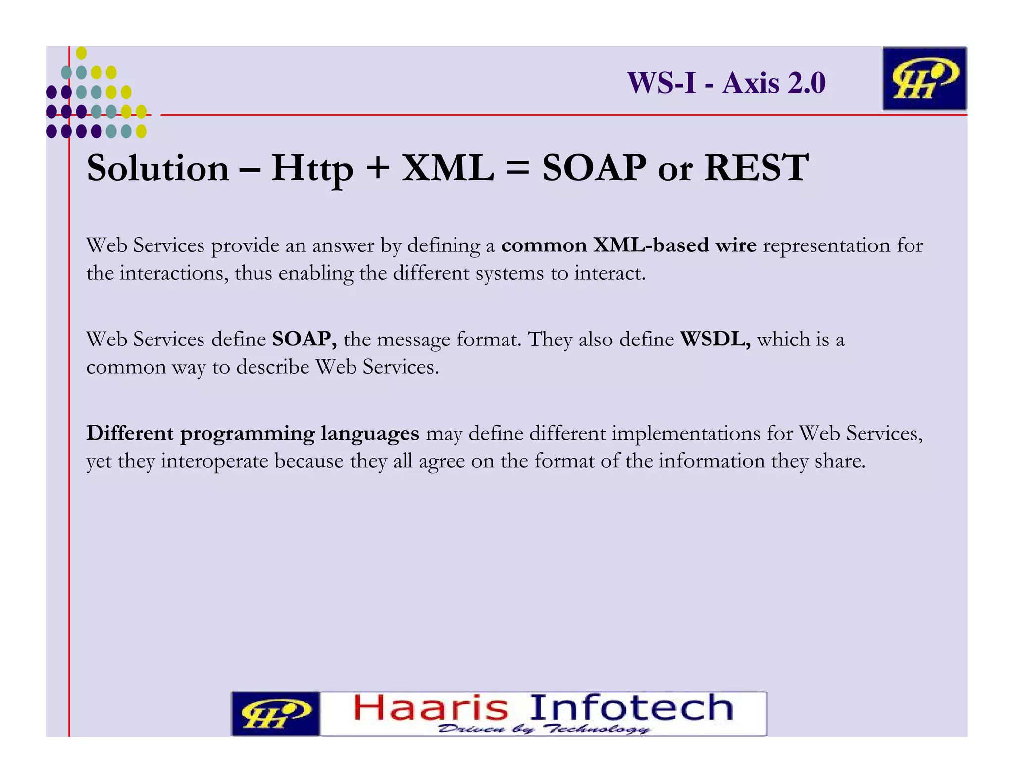 WS-I - Axis 2.0

*!
#

1
!
%#
)
'

((

+

?3
3 !, /
+ #+
!

!,; < 8 = 7 .
!
&

+ '
# '
'

7 .& # (

+ (

< 8%
*

' ( * "# + &

'

-> '
(

!

'

?8& # #

*
/ / / ( + '
*
'
'
) #+ &
&
# ' (

(! (
&
'# ' (

'
#+ # *

%

 