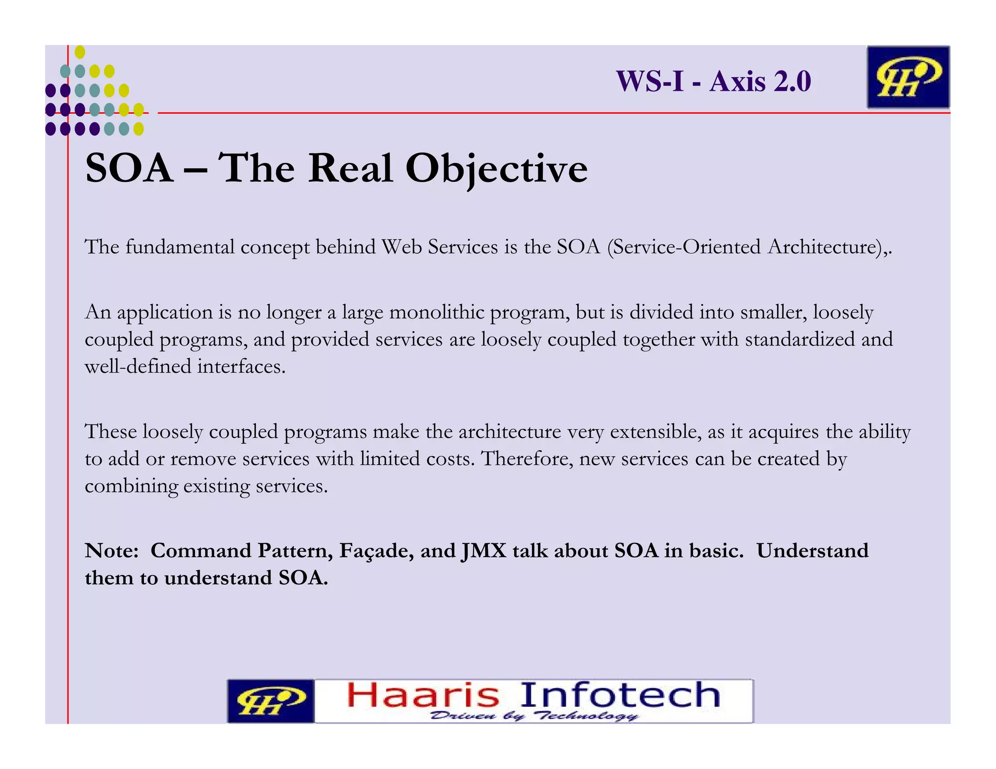 WS-I - Axis 2.0

7 1'
"# '
)

(

!&
!
)& !
!
& '
&
"#

&

(
" !# )
!
!*

-

&

!
&

7 5 !

#
&

#
(

#

&# !
(% )
& & )&
+ !

(% !
' *

& )& !
+ !
( ( 3 #
# )
+/
(
#&
(
* "# ' %
/
*
.! & A
!
!
7

&

B <! 9

*! 7

) %
*

( & %
& &
#

&%

&
+

#

1
)

C

#
+

!

&+

 