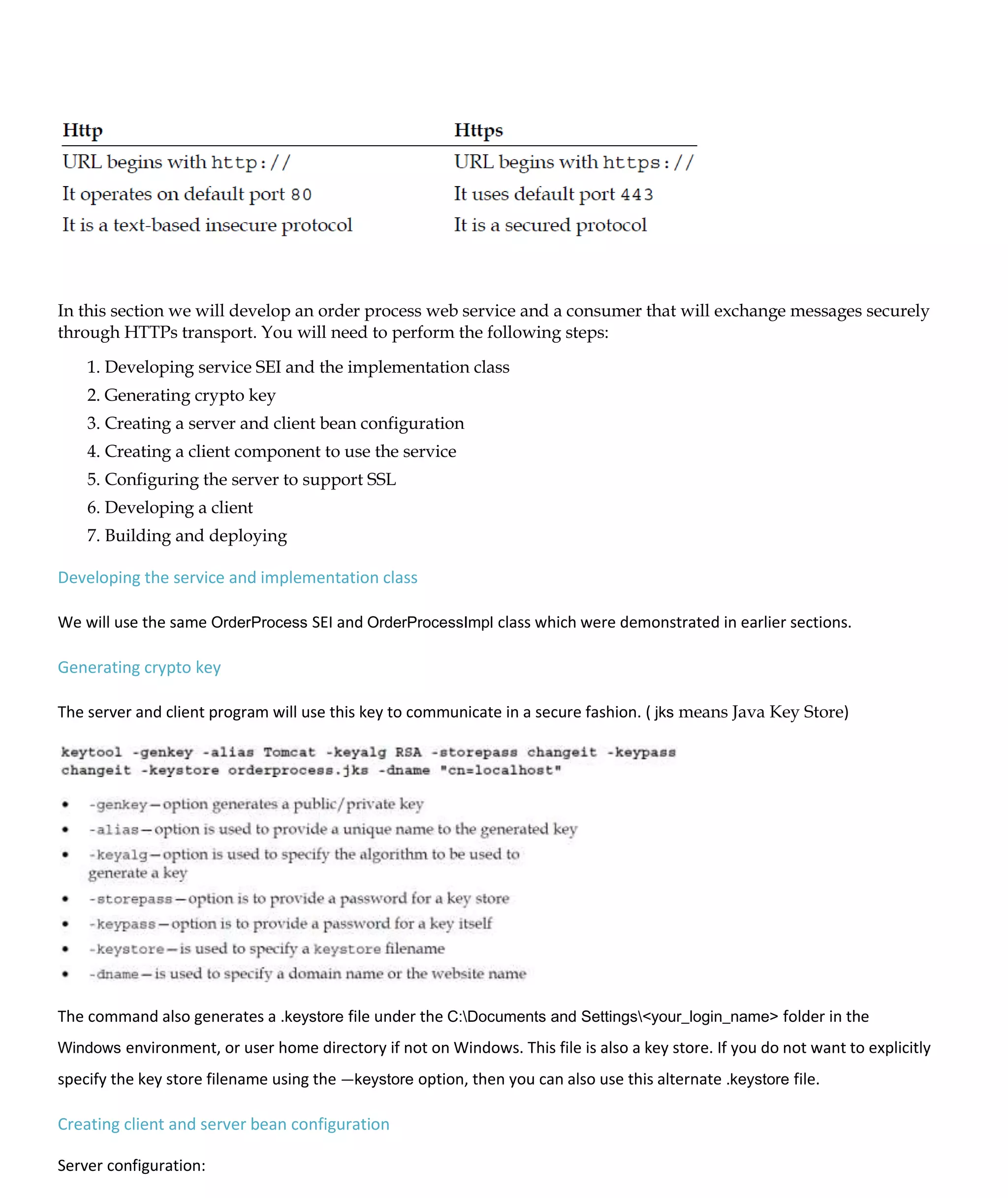 Web service through cxf