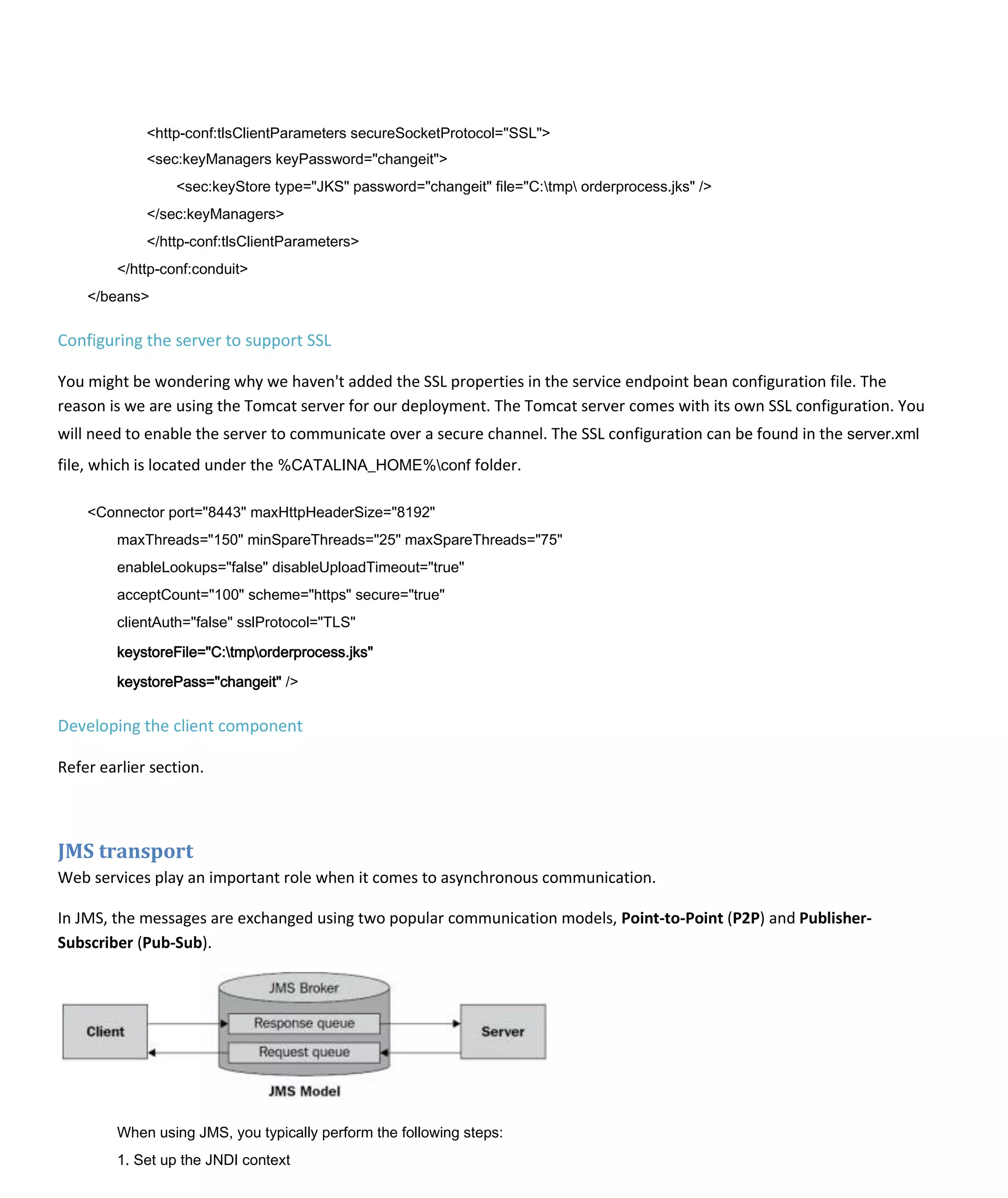 Web service through cxf
