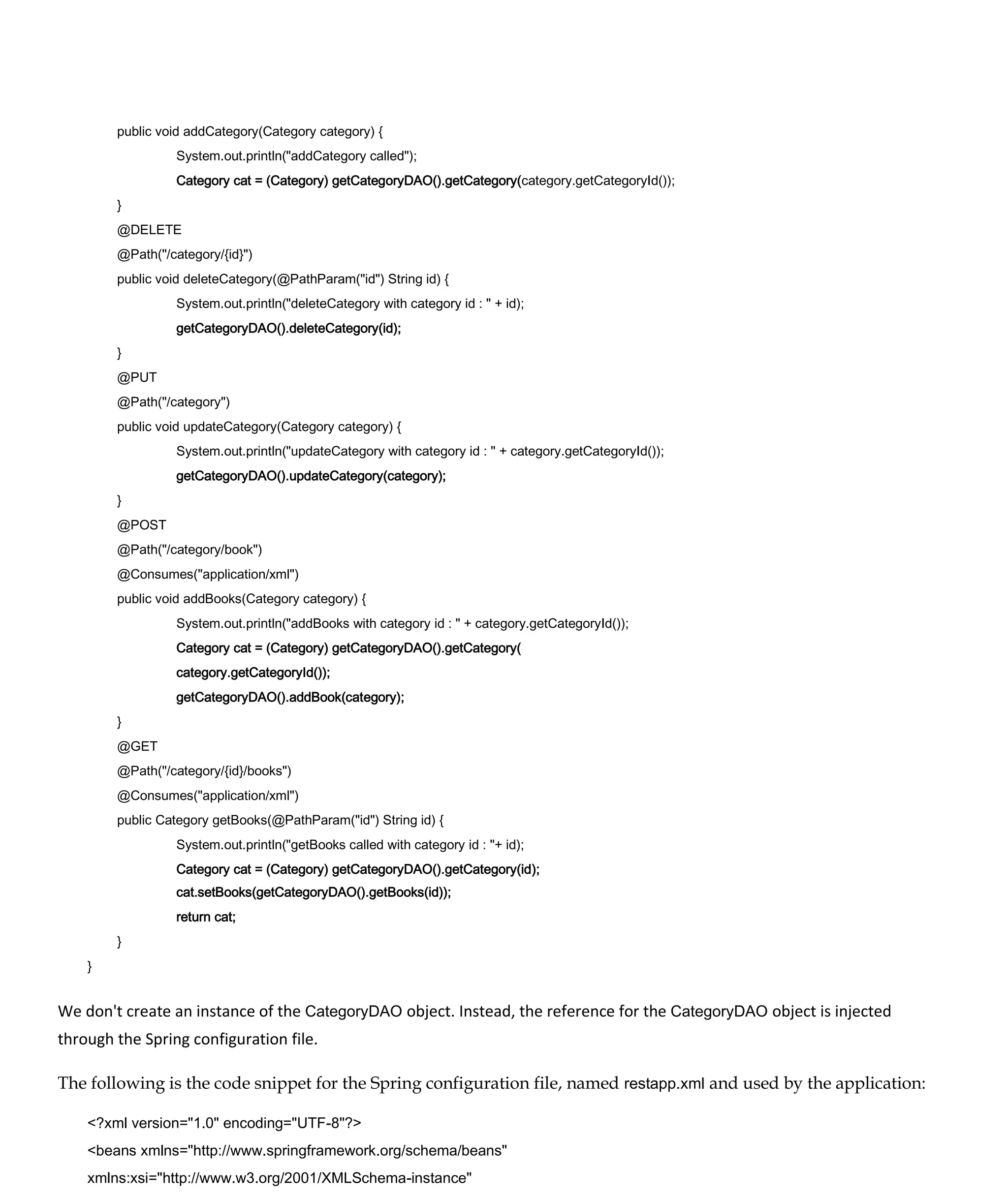 Web service through cxf