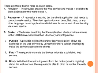 Web service, wcf, web api | PPTX