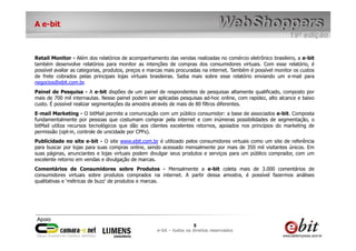 Web Shoppers 19 - Raio X 2008