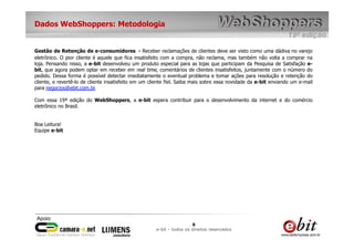 Web Shoppers 19 - Raio X 2008