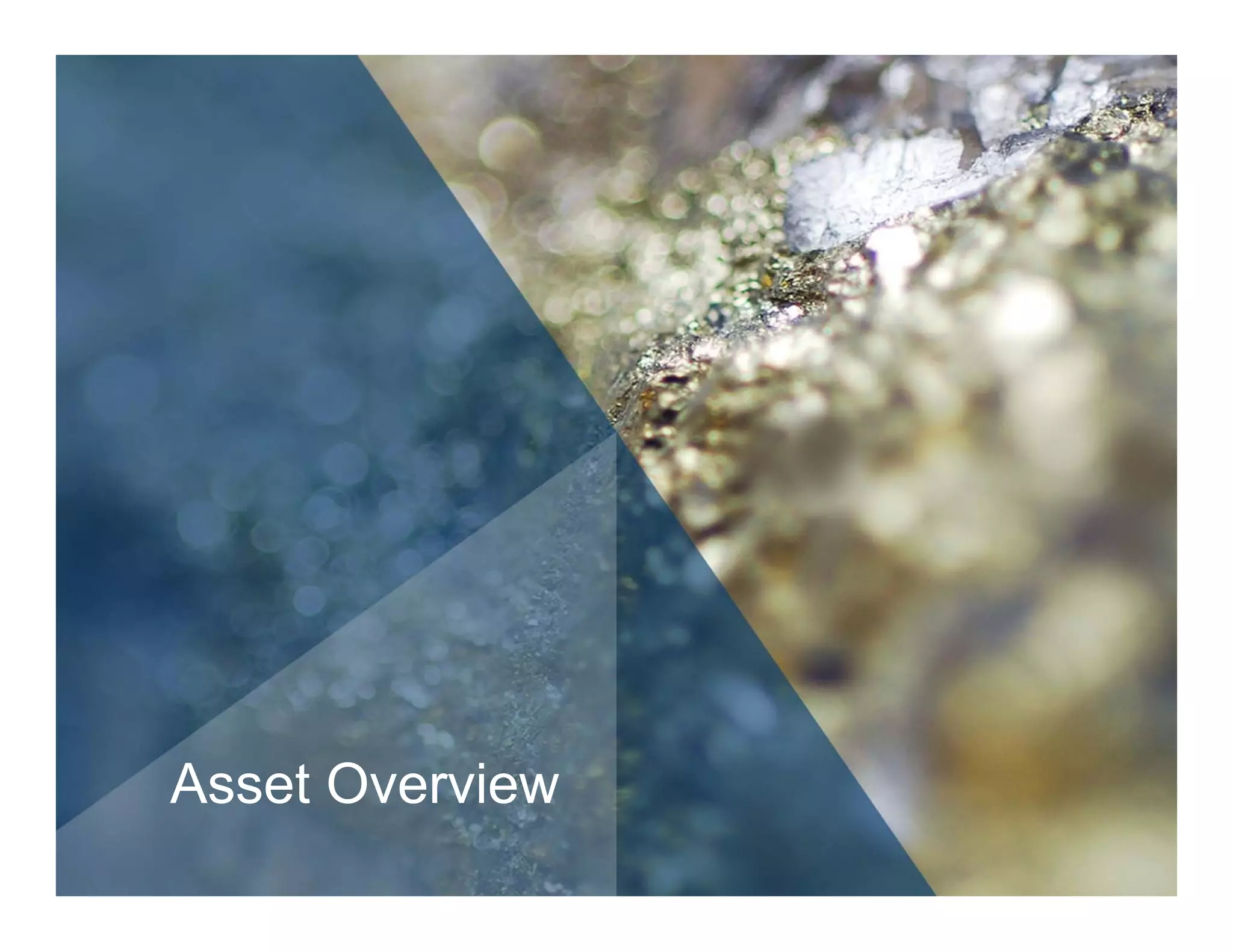 Asset Overview
 