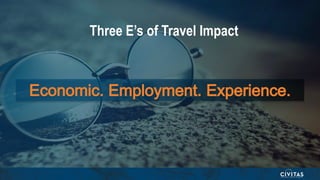 Three E’s of Travel Impact
 