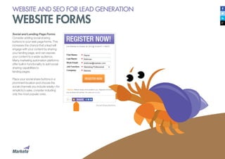 Website and seo for lead generation