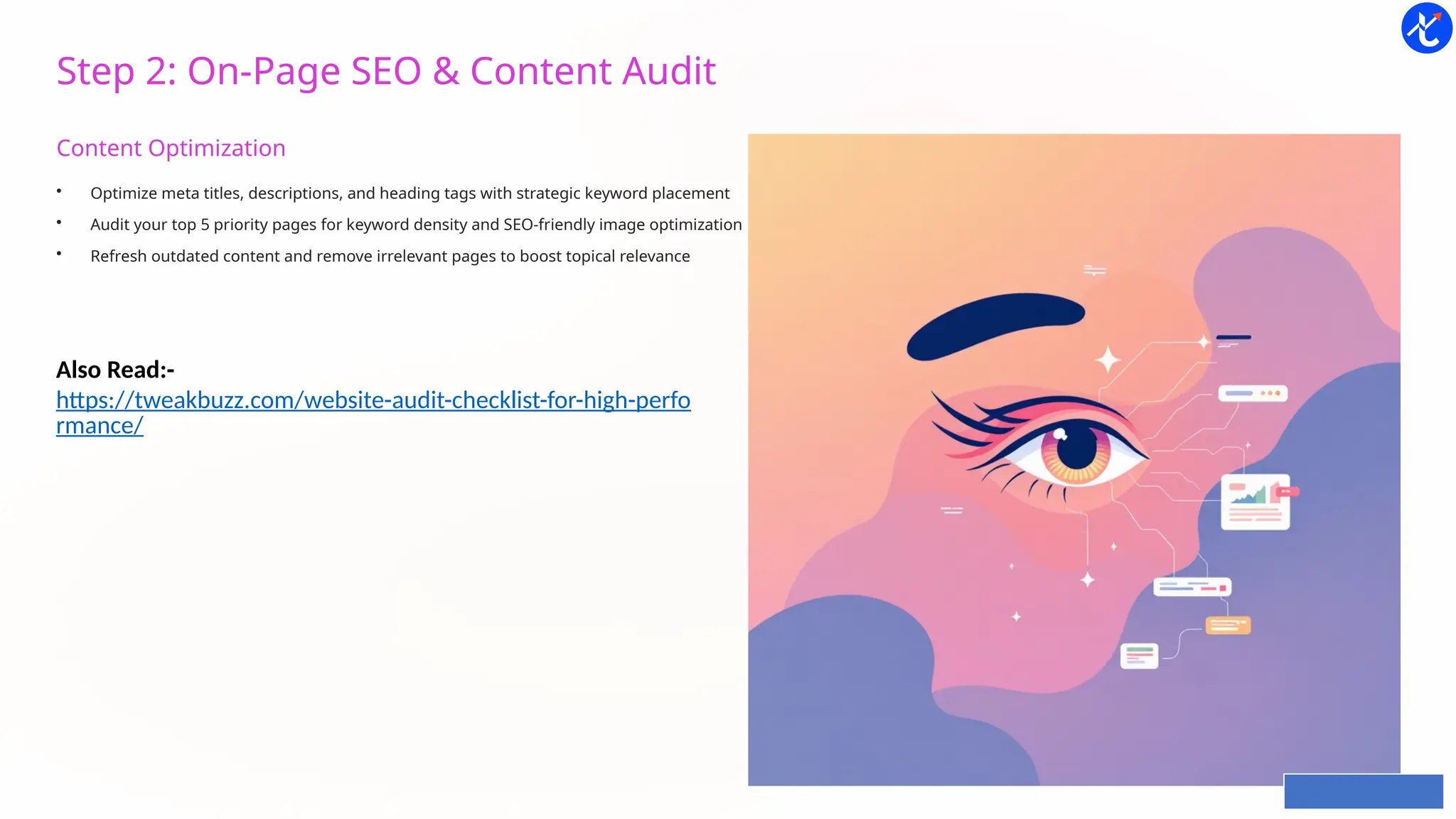 Website Audit Checklist for High Performance | TweakBuzz | PPTX